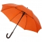 Зонт-трость Magic с проявляющимся цветочным рисунком, оранжевый - 5