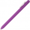 Ручка шариковая Slider Soft Touch, фиолетовая с белым - 3