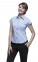 Рубашка женская с коротким рукавом Excess голубая - 4