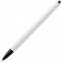 Ручка шариковая Tick, белая с черным - 3
