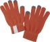 Сенсорные перчатки Scroll, оранжевые - 2