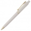 Ручка шариковая Raja Gold, белая - 1