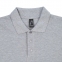 Рубашка поло мужская Spring 210 серый меланж - 5