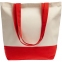 Холщовая сумка Shopaholic, красная - 1