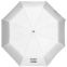 Зонт складной «Луч света» со светоотражающим куполом, серый - 1