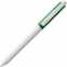 Ручка шариковая Hint Special, белая с зеленым - 5