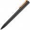Ручка шариковая Split Black Neon, черная с оранжевым - 4