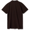 Рубашка поло мужская Summer 170 темно-коричневая (шоколад) - 2