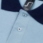 Рубашка поло Prince 190 голубая с темно-синим - 6