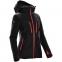 Куртка-трансформер женская Matrix, черная с красным - 1