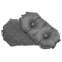 Надувная подушка Pillow Luxe, серая - 5
