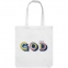 Холщовая сумка «Новый GOD», белая - 1