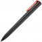 Ручка шариковая Split Black Neon, черная с красным - 5