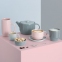 Чашка для капучино Cafe Concept, розовая - 3