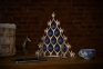Сборная елка «Новогодний ажур», с синими шариками - 2