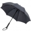 Зонт-трость rainVestment, темно-синий меланж - 2