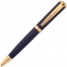 Ручка шариковая Forza, синяя с золотистым - 4