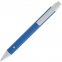 Ручка шариковая Button Up, синяя с белым - 1