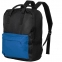 Рюкзак Niels, черный с синим - 3