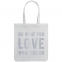 Холщовая сумка Do Love, молочно-белая - 1