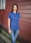 Рубашка поло женская Eclipse H2X-Dry, синяя - 10