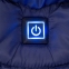Куртка с подогревом Thermalli Chamonix, темно-синяя - 15