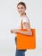 Холщовая сумка Avoska, оранжевая - 5