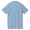 Рубашка поло мужская с контрастной отделкой Practice 270, голубой/белый - 4
