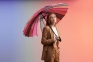 Зонт-трость «Спектр», розовый - 7