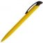 Ручка шариковая Clear Solid, желтая с черным - 1