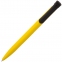 Ручка шариковая Clear Solid, желтая с черным - 3