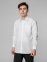 Рубашка мужская с длинным рукавом Collar, белая - 9