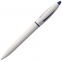Ручка шариковая S! (Си), белая с темно-синим - 2