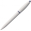 Ручка шариковая S! (Си), белая с темно-синим - 4
