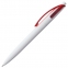 Ручка шариковая Bento, белая с красным - 1
