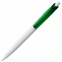 Ручка шариковая Bento, белая с зеленым - 2