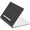 Ежедневник Magnet Chrome с ручкой, серый с белым - 3