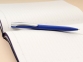 Ручка шариковая Pin Soft Touch, синяя - 5