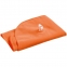 Надувная подушка под шею в чехле Sleep, оранжевая - 1