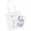 Холщовая сумка с термонаклейками «Кодекс самурая», молочно-белая - 4