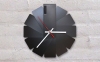 Часы настенные Transformer Clock. Black & Black - 9