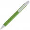 Ручка шариковая Button Up, зеленая с белым - 1