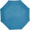 Зонт складной Silverlake, голубой с серебристым - 2