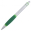 Ручка шариковая Boomer, с зелеными элементами - 2