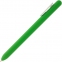 Ручка шариковая Slider Soft Touch, зеленая с белым - 3