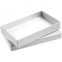 Коробка Slender, малая, серая, 17,2х10,3х2,9 см, переплетный картон - 3