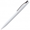 Ручка шариковая Pin, белая с черным - 1