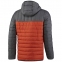 Куртка мужская Outdoor, серая с оранжевым - 1