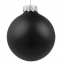 Елочный шар Gala Night Matt в коробке, черный, 8 см - 1
