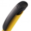 Ручка шариковая Clear Solid, желтая с черным - 5
